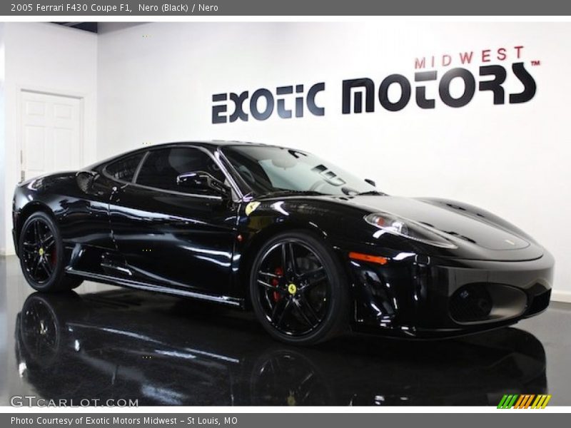 Nero (Black) / Nero 2005 Ferrari F430 Coupe F1