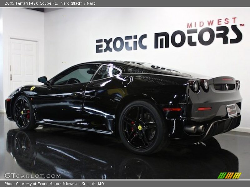 Nero (Black) / Nero 2005 Ferrari F430 Coupe F1