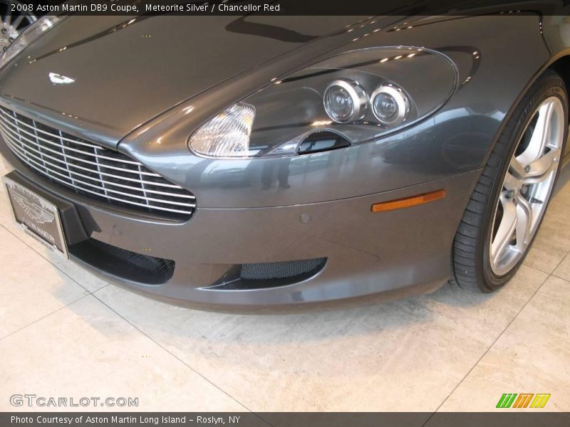 Meteorite Silver / Chancellor Red 2008 Aston Martin DB9 Coupe