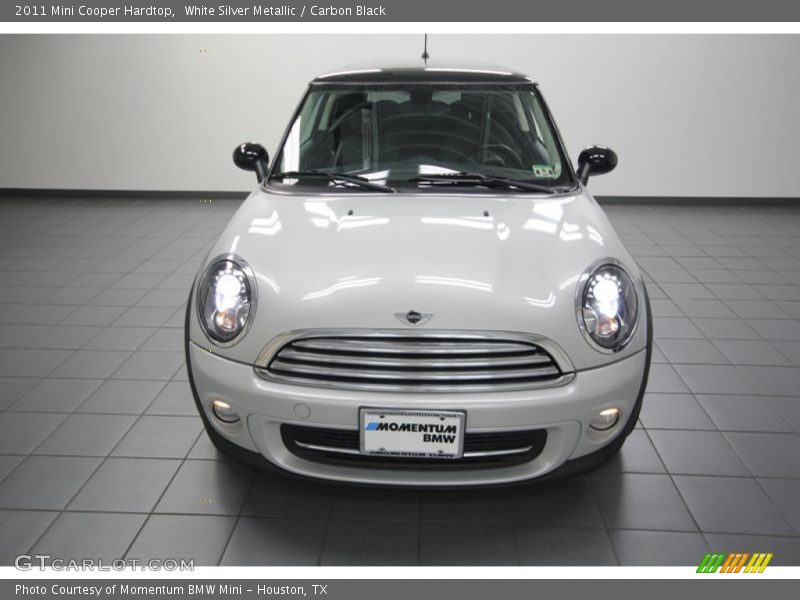 White Silver Metallic / Carbon Black 2011 Mini Cooper Hardtop