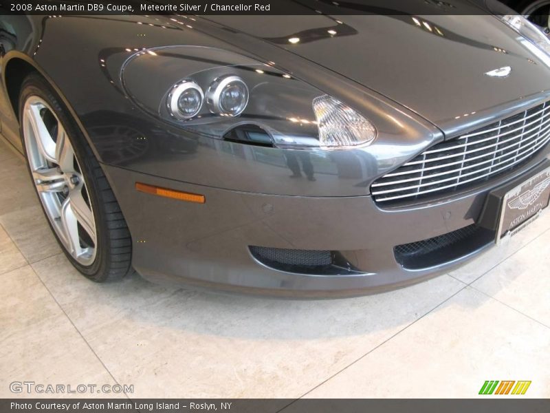 Meteorite Silver / Chancellor Red 2008 Aston Martin DB9 Coupe