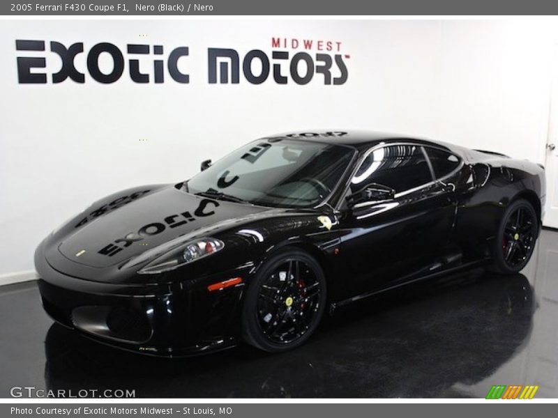 Nero (Black) / Nero 2005 Ferrari F430 Coupe F1