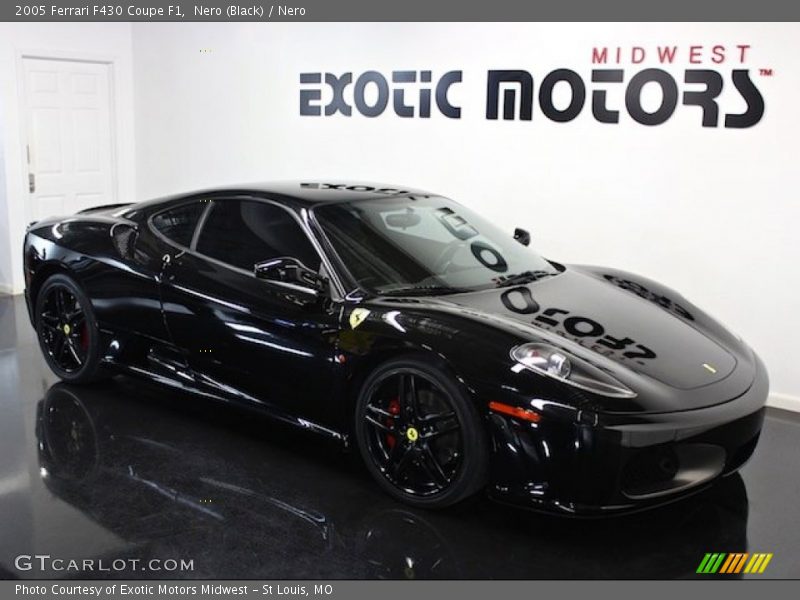 Nero (Black) / Nero 2005 Ferrari F430 Coupe F1