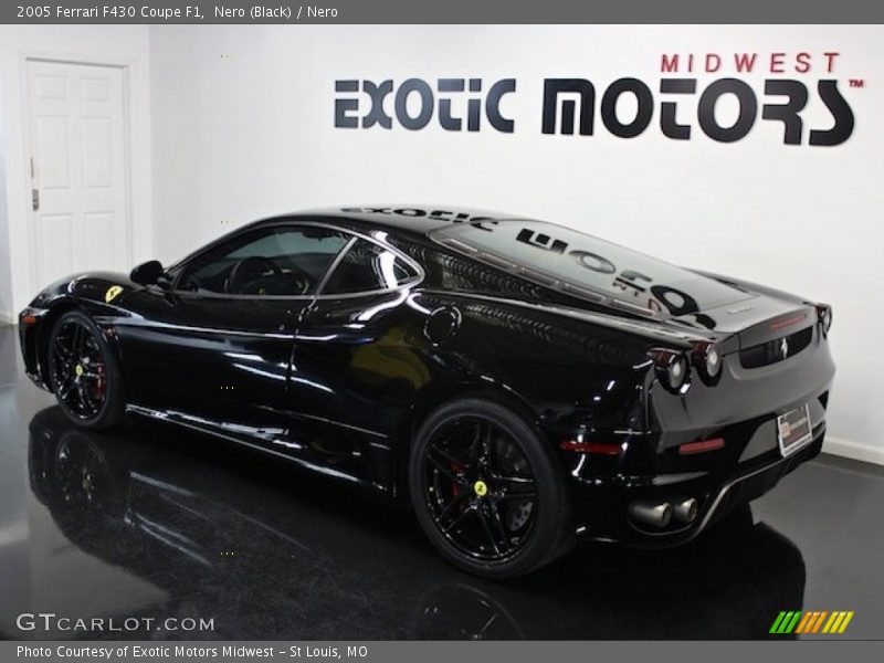 Nero (Black) / Nero 2005 Ferrari F430 Coupe F1