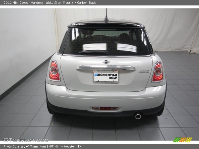 White Silver Metallic / Carbon Black 2011 Mini Cooper Hardtop