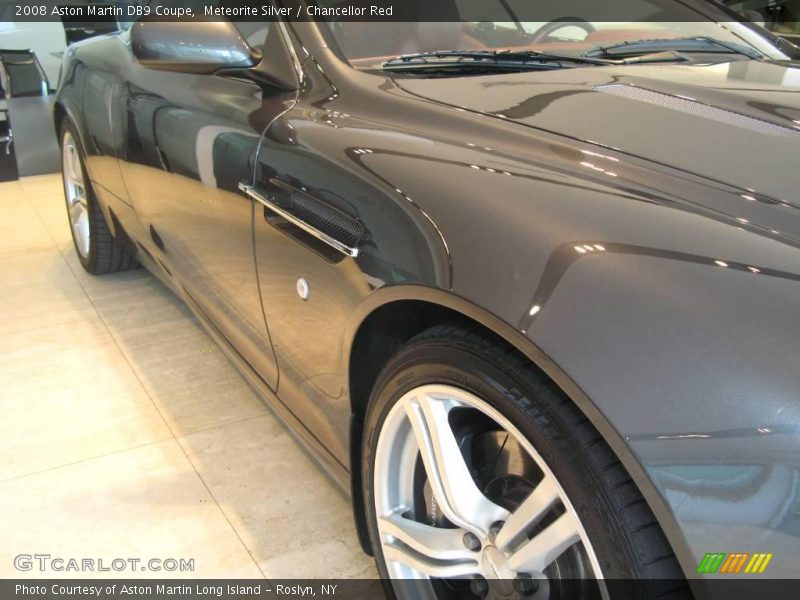 Meteorite Silver / Chancellor Red 2008 Aston Martin DB9 Coupe