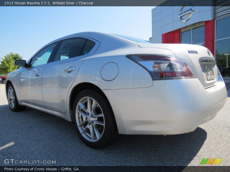 Brilliant Silver / Charcoal 2013 Nissan Maxima 3.5 S