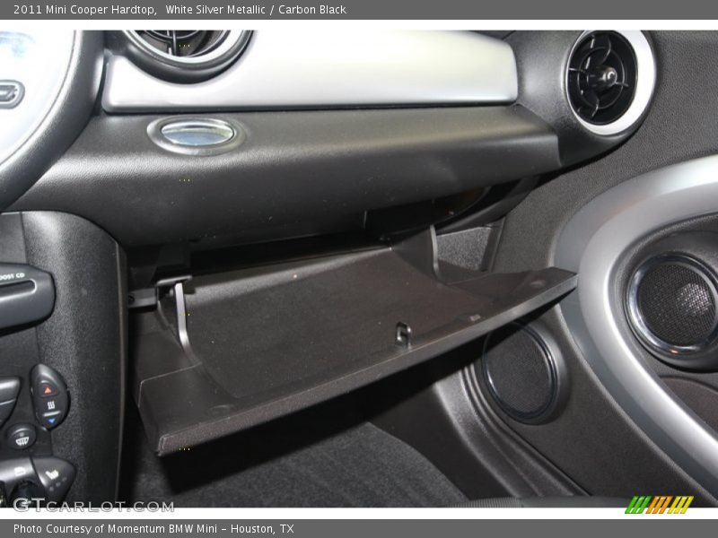 White Silver Metallic / Carbon Black 2011 Mini Cooper Hardtop