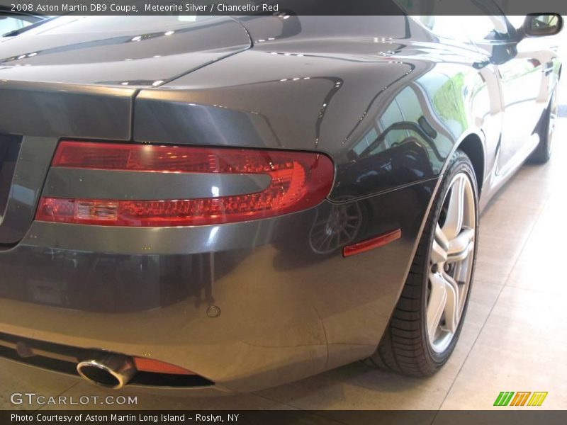 Meteorite Silver / Chancellor Red 2008 Aston Martin DB9 Coupe