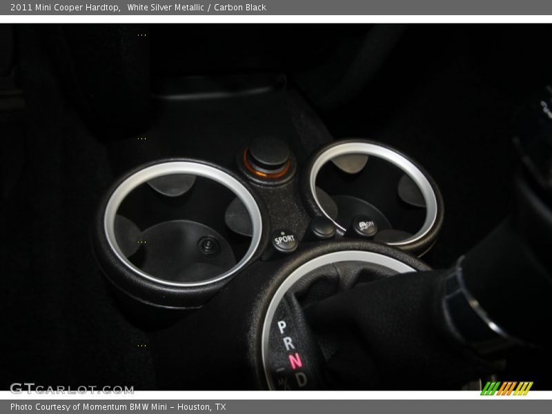 White Silver Metallic / Carbon Black 2011 Mini Cooper Hardtop