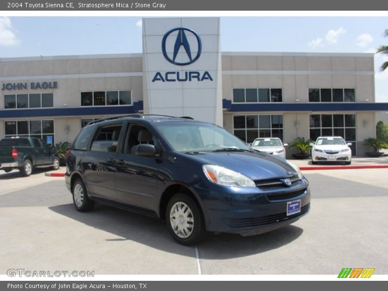 Stratosphere Mica / Stone Gray 2004 Toyota Sienna CE