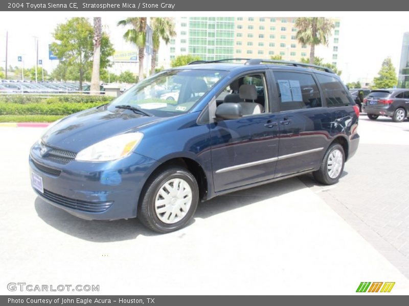 Stratosphere Mica / Stone Gray 2004 Toyota Sienna CE