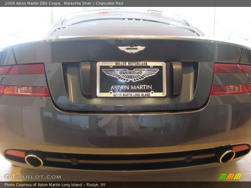 Meteorite Silver / Chancellor Red 2008 Aston Martin DB9 Coupe