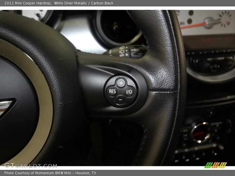 White Silver Metallic / Carbon Black 2011 Mini Cooper Hardtop