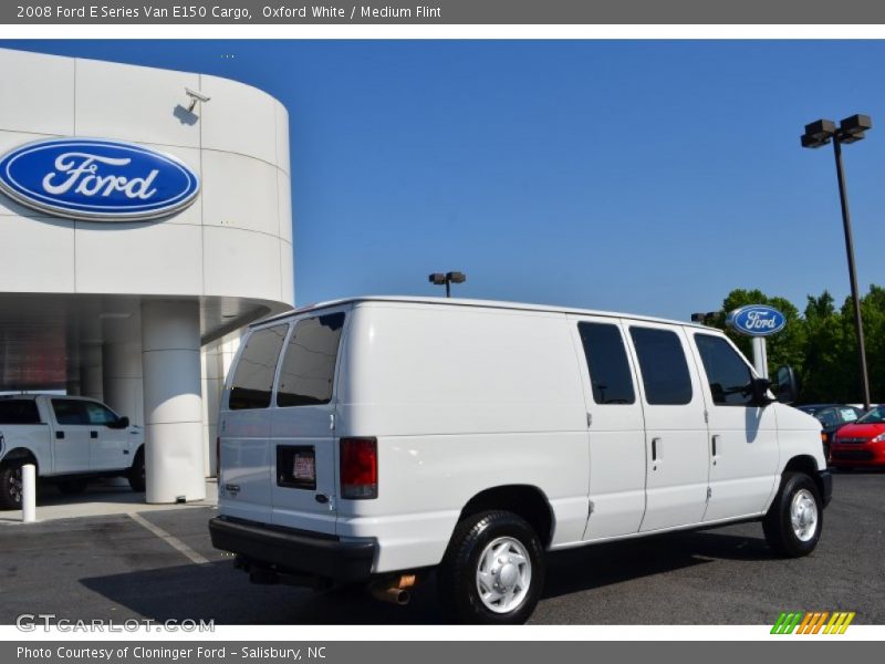 Oxford White / Medium Flint 2008 Ford E Series Van E150 Cargo