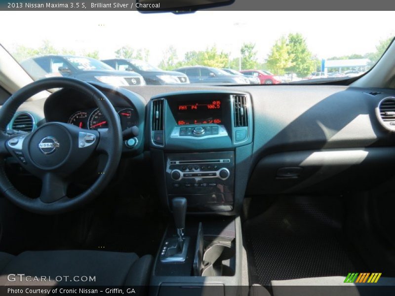 Brilliant Silver / Charcoal 2013 Nissan Maxima 3.5 S