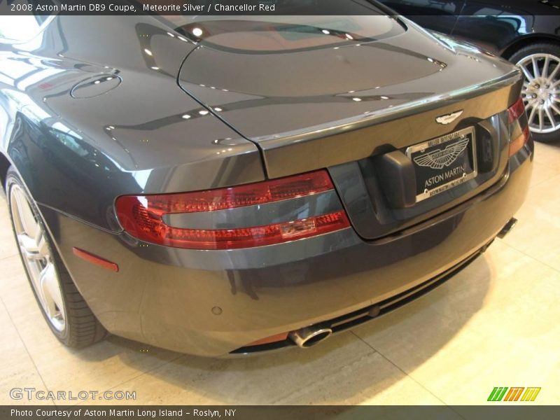 Meteorite Silver / Chancellor Red 2008 Aston Martin DB9 Coupe