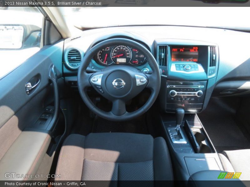 Brilliant Silver / Charcoal 2013 Nissan Maxima 3.5 S