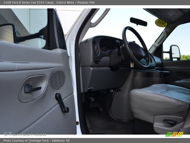 Oxford White / Medium Flint 2008 Ford E Series Van E150 Cargo
