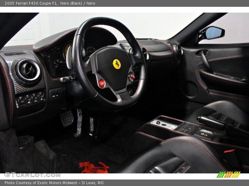 Nero (Black) / Nero 2005 Ferrari F430 Coupe F1