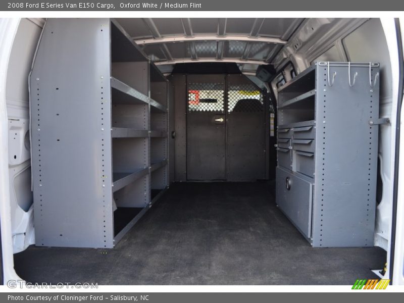 Oxford White / Medium Flint 2008 Ford E Series Van E150 Cargo