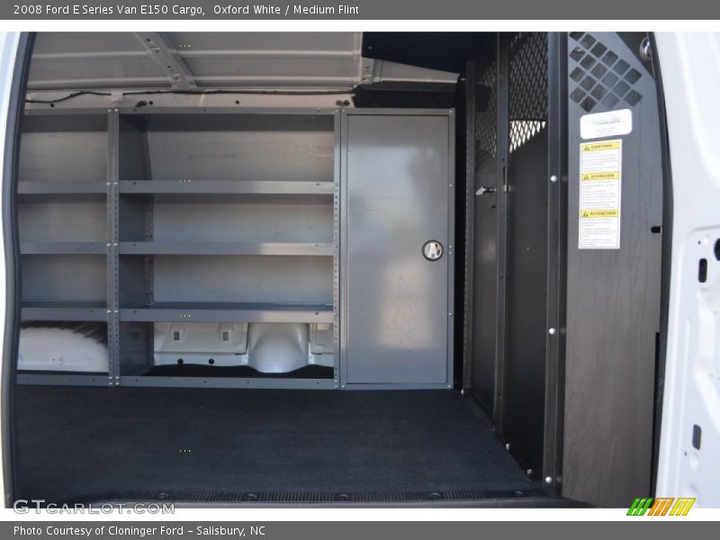 Oxford White / Medium Flint 2008 Ford E Series Van E150 Cargo