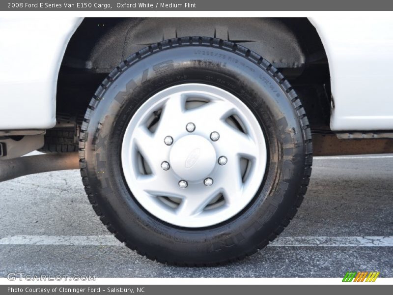 Oxford White / Medium Flint 2008 Ford E Series Van E150 Cargo