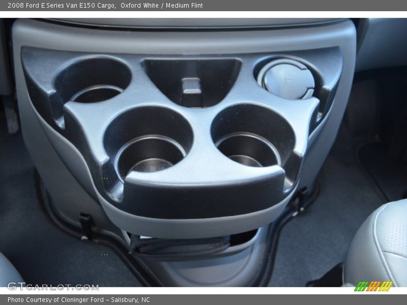 Oxford White / Medium Flint 2008 Ford E Series Van E150 Cargo