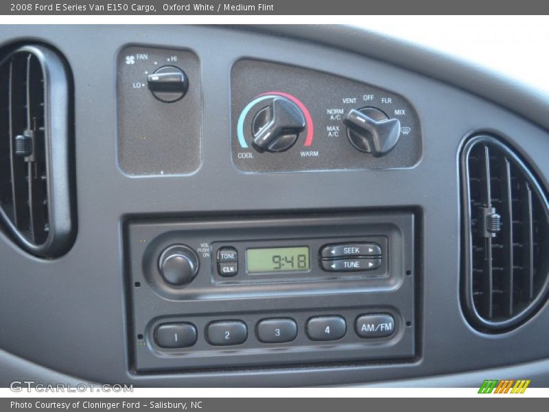 Oxford White / Medium Flint 2008 Ford E Series Van E150 Cargo