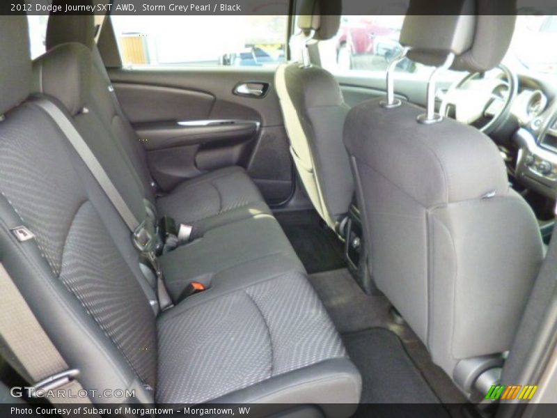 Storm Grey Pearl / Black 2012 Dodge Journey SXT AWD