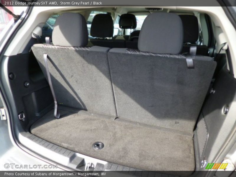 Storm Grey Pearl / Black 2012 Dodge Journey SXT AWD