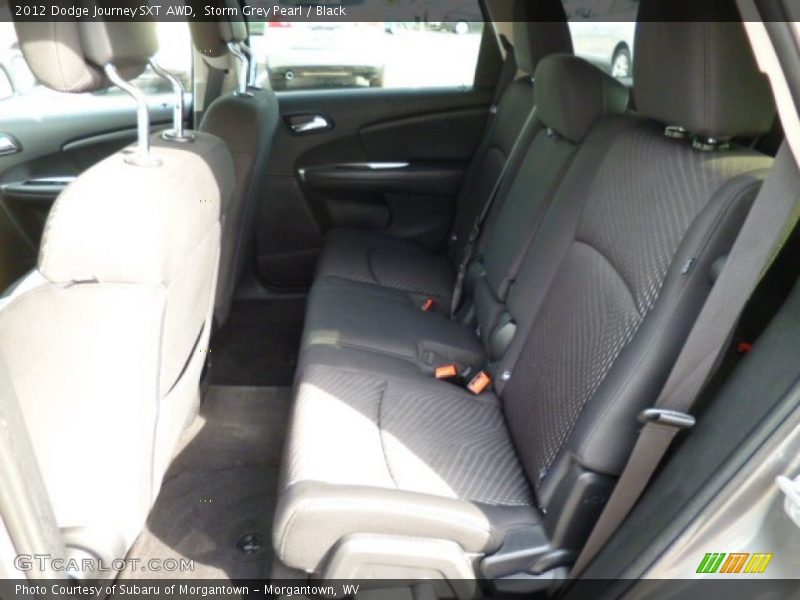 Storm Grey Pearl / Black 2012 Dodge Journey SXT AWD