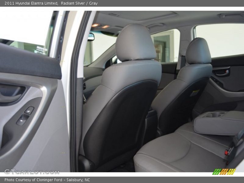 Radiant Silver / Gray 2011 Hyundai Elantra Limited