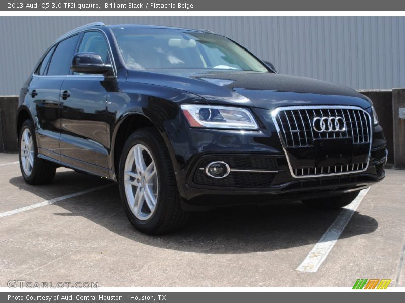 Brilliant Black / Pistachio Beige 2013 Audi Q5 3.0 TFSI quattro