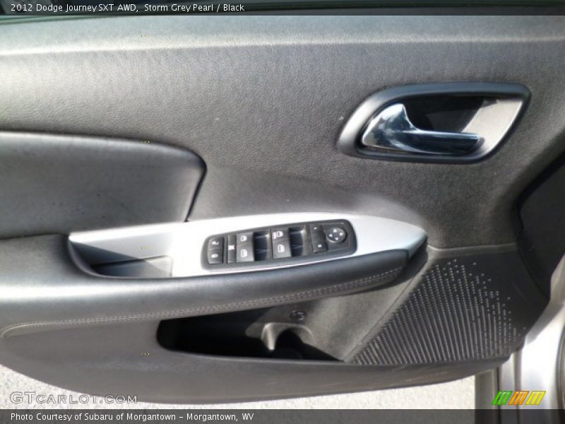 Storm Grey Pearl / Black 2012 Dodge Journey SXT AWD