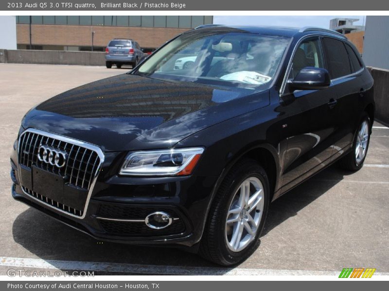 Brilliant Black / Pistachio Beige 2013 Audi Q5 3.0 TFSI quattro