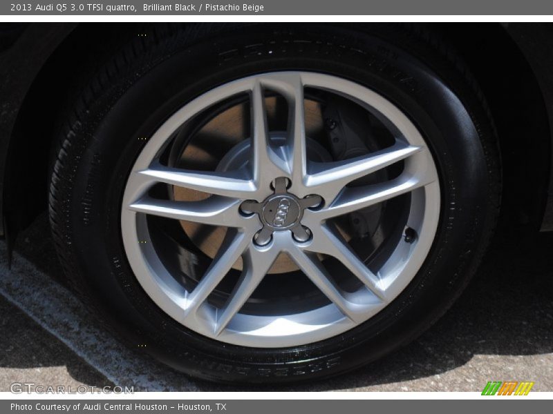 Brilliant Black / Pistachio Beige 2013 Audi Q5 3.0 TFSI quattro