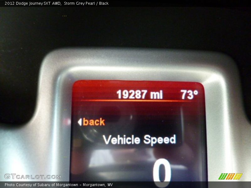 Storm Grey Pearl / Black 2012 Dodge Journey SXT AWD