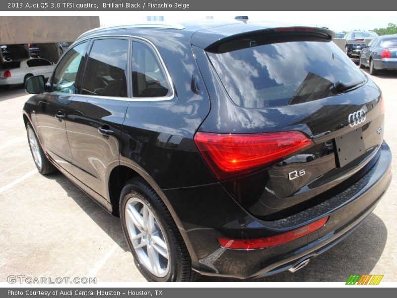 Brilliant Black / Pistachio Beige 2013 Audi Q5 3.0 TFSI quattro