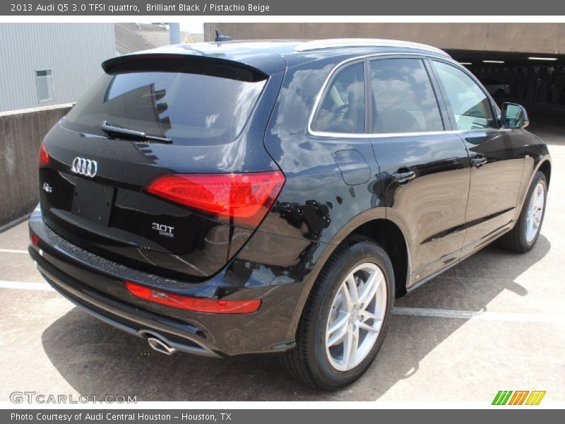 Brilliant Black / Pistachio Beige 2013 Audi Q5 3.0 TFSI quattro