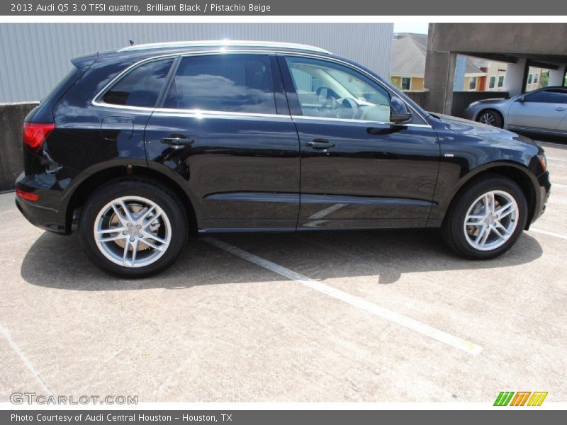 Brilliant Black / Pistachio Beige 2013 Audi Q5 3.0 TFSI quattro