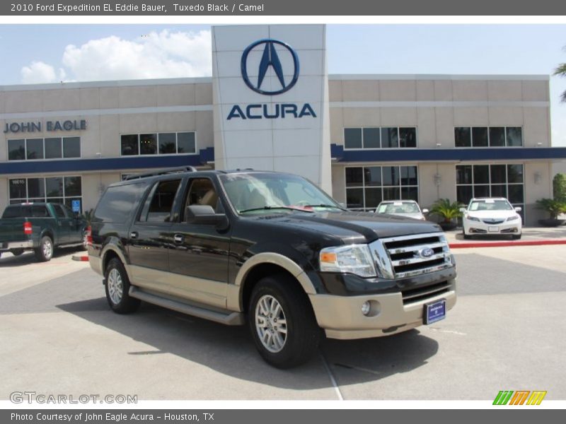 Tuxedo Black / Camel 2010 Ford Expedition EL Eddie Bauer