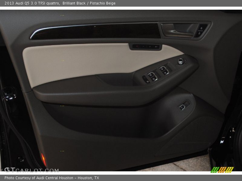 Brilliant Black / Pistachio Beige 2013 Audi Q5 3.0 TFSI quattro