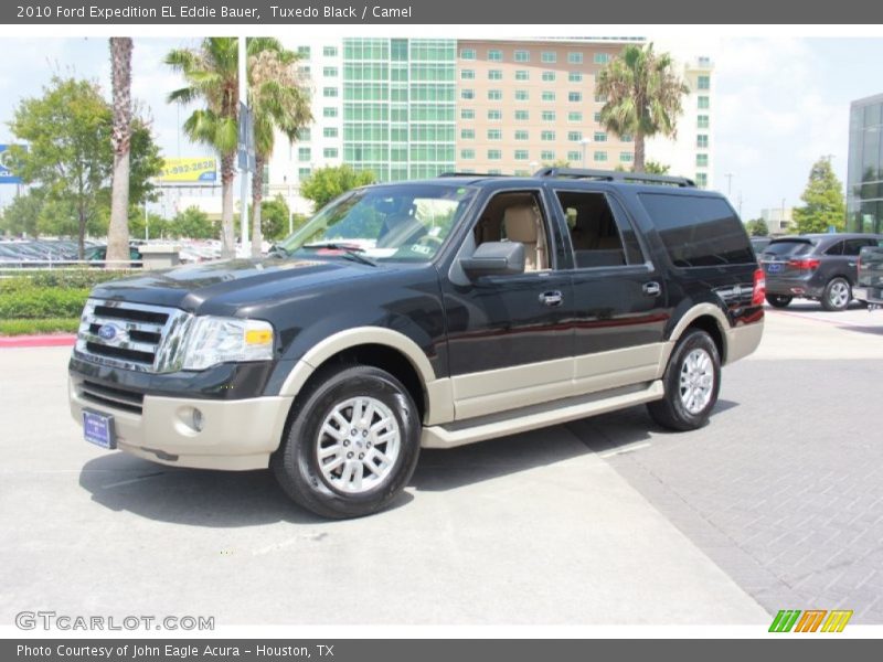 Tuxedo Black / Camel 2010 Ford Expedition EL Eddie Bauer