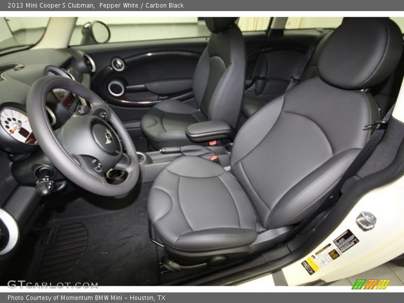 Pepper White / Carbon Black 2013 Mini Cooper S Clubman