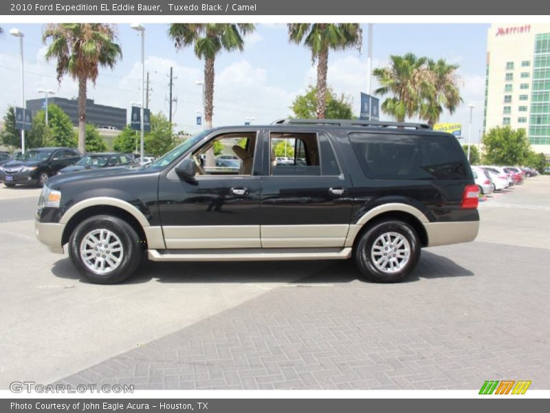 Tuxedo Black / Camel 2010 Ford Expedition EL Eddie Bauer