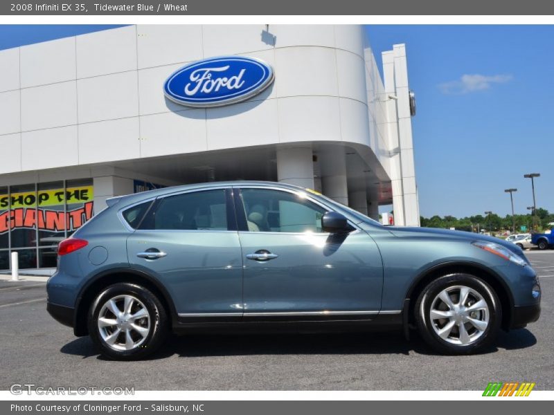 Tidewater Blue / Wheat 2008 Infiniti EX 35