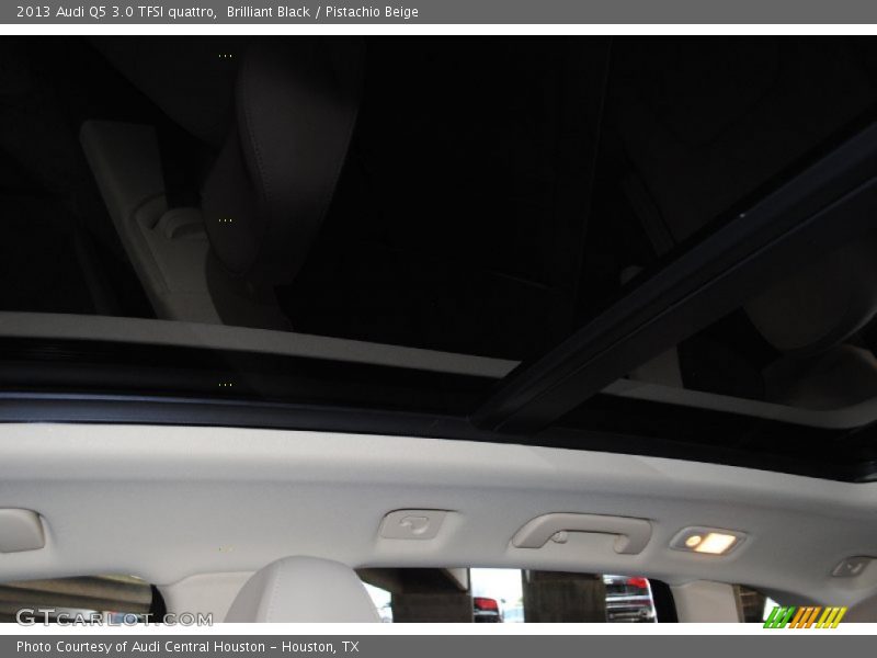 Brilliant Black / Pistachio Beige 2013 Audi Q5 3.0 TFSI quattro