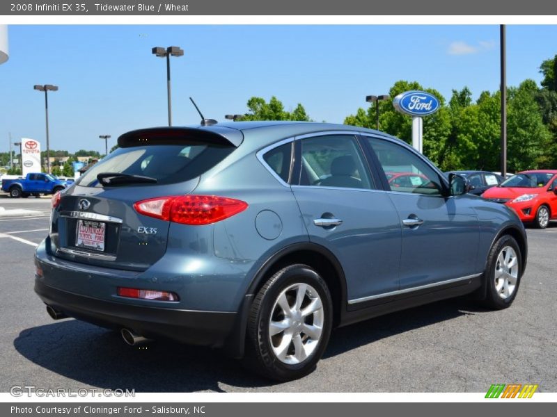 Tidewater Blue / Wheat 2008 Infiniti EX 35