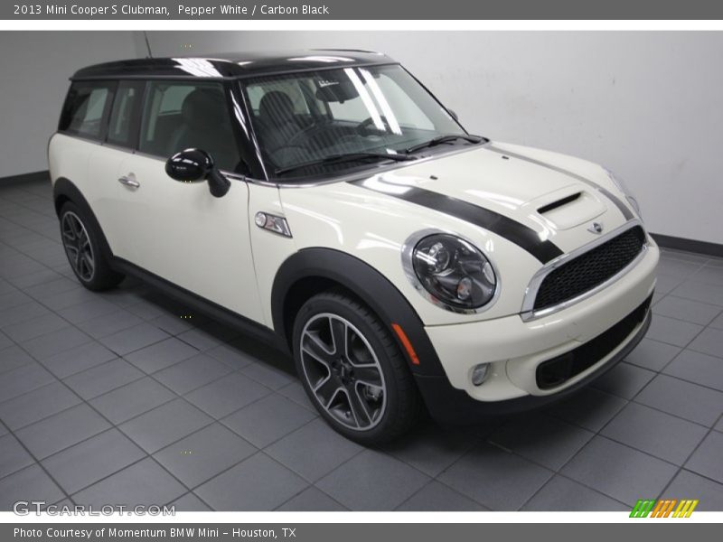 Pepper White / Carbon Black 2013 Mini Cooper S Clubman